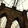 Brooklyn Bridge Ii (Sepia) (Detail) by Erin Clark Limited Edition Print