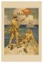 Marines Signaling From Shore To Ships At Sea by Joseph Christian Leyendecker Limited Edition Print