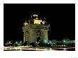 Patuxai (Arch Of Triumph) At Night, Luang Prabang, Laos by Keren Su Limited Edition Print