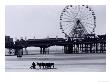 Pier And Donkey Rides, Blackpool, England by Walter Bibikow Limited Edition Print