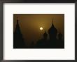 Silhouetted Onion Domes Of A Russian Orthodox Church by Dean Conger Limited Edition Print