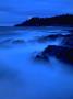 Coastline At Dusk With Lighthouse In Background,Light Station @ Langara Island, Queen Charlotte Isl by David Nunuk Limited Edition Print