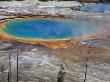 Usa Wyoming Yellowstone National Park Grand Prismatic Spring Elevated View by Fotofeeling Limited Edition Pricing Art Print