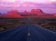 Rock Formations At Sunset, Monument Valley Navajo Tribal Park, Usa by Peter Hendrie Limited Edition Print