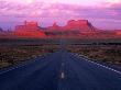 Rock Formations At Sunset, Monument Valley Navajo Tribal Park, Usa by Peter Hendrie Limited Edition Print