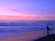 Surfer On Ocean Beach, San Francisco, California, Usa by Roberto Gerometta Limited Edition Pricing Art Print