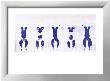 Untitled, Anthropometry, C.1960 (Ant100) by Yves Klein Limited Edition Print