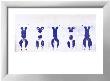 Untitled, Anthropometry, C.1960 (Ant100) by Yves Klein Limited Edition Pricing Art Print