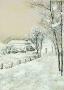 Grande Maison Sous La Neige by Antonio Rivera Limited Edition Print