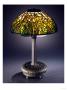 A 'Daffodil' Leaded Glass And Bronze Table Lamp by Daum Limited Edition Print