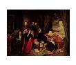 Liszt At The Piano, 1840 by Josef Danhauser Limited Edition Print