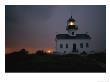 Sunset Picture Of The Old Point Loma Lighthouse, San Diego, California by Phil Schermeister Limited Edition Print