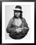 Asa-To-Yet, Native American Comanche Chief, Sitting With Arms Crossed And Gun In Hand by Will Soule Limited Edition Print