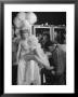 Chorus Girl Getting A Pedicure During Filming Of The Movie The Ziegfeld Follies by John Florea Limited Edition Print