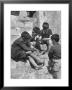 Boys Playing Card Game by Alfred Eisenstaedt Limited Edition Print