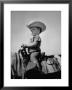 Jean Anne Evans, 14 Month Old Texas Girl Riding Horseback by Allan Grant Limited Edition Pricing Art Print