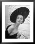 Restaurant Fashions: Cartwheel Hat by Nina Leen Limited Edition Pricing Art Print