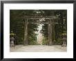 Stone Torii, Tosho-Gu Shrine, Nikko, Central Honshu, Japan by Schlenker Jochen Limited Edition Print