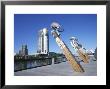 Sculpture Work By Yarra River, Crown Casino, Melbourne, Victoria, Australia by Ken Gillham Limited Edition Pricing Art Print
