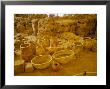 Ancient Minoan Pottery, Ancient Akrotiri Museum, Akrotiri, Cyclades Islands by Marco Simoni Limited Edition Print