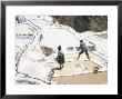 Inca Salt Pans Below Salt Spring, Salineras De Maras, Sacred Valley, Cuzco Region (Urabamba), Peru by Tony Waltham Limited Edition Pricing Art Print