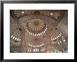 Interior Of The Blue Mosque (Sultan Ahmet Mosque), Istanbul, Turkey by R H Productions Limited Edition Print
