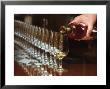 Row Of Wine Tasting Glasses, Chateau La Tour Blanche, Sauternes by Per Karlsson Limited Edition Print