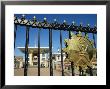 Entrance Gate With Shield, Sultan's Palace, Walled City Of Muscat, Muscat, Oman, Middle East by Ken Gillham Limited Edition Print