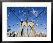 Brooklyn Bridge, New York City, New York, United States Of America, North America by Amanda Hall Limited Edition Pricing Art Print