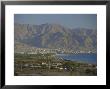 The Red Sea Port Of Aqaba And Highlands Beyond, Jordan, Middle East by Robert Francis Limited Edition Pricing Art Print