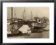 Boats Moored At The Harbor In Trieste by Carlo Wulz Limited Edition Print