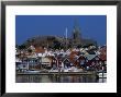 The Lovely Small Fishing Village Of Fjallbacka And Its Large Church, Vaster-Gotaland, Sweden by Anders Blomqvist Limited Edition Print
