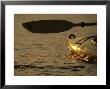 Paddling A Kayak Over Walden Pond At Sunset by Tim Laman Limited Edition Print