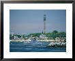 Cityscape View Of Pilgrim Monument And Provincetown From The Water by Michael Melford Limited Edition Print