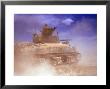 American Sherman Tank On The Move After The Battle Of El Guettar by Eliot Elisofon Limited Edition Print