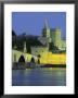 Palais Des Papes (Papal Palace) And River Rhone, Avignon, Vaucluse, Provence, France, Europe by John Miller Limited Edition Pricing Art Print