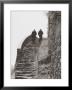 Monks Go Up A Stairway In Stone by Vincenzo Balocchi Limited Edition Pricing Art Print