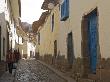 Street Scene Of Buildings And People On Sidewalk, Peru by Dennis Kirkland Limited Edition Print