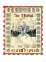 Vintage India Stamp by Olivia Bergman Limited Edition Print