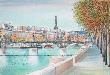 Paris, Le Pont Des Arts Iii by Rolf Rafflewski Limited Edition Pricing Art Print