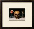 Vanitas Still Life With A Tulip, Skull And Hour-Glass by Philippe De Champaigne Limited Edition Pricing Art Print