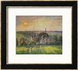 Landscape At Eragny: Church And Farm, 1895 by Camille Pissarro Limited Edition Pricing Art Print