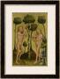 The Fall, Detail From The Grabow Altarpiece, 1379-83 by Master Bertram Of Minden Limited Edition Print