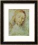 Head Of Christ by Leonardo Da Vinci Limited Edition Print