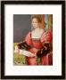 Portrait Of A Lady by Francesco Ubertini Bacchiacca Limited Edition Print