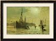 The Lighthouse At Scarborough, 1877 by John Atkinson Grimshaw Limited Edition Pricing Art Print