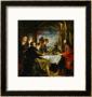 The Dinner At Emmaus by Peter Paul Rubens Limited Edition Pricing Art Print