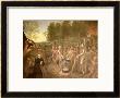 Martyrdom Of Three Jesuit Priests, Father Brebeuf And Lallemant At The Stakes by Alfred Pommier Limited Edition Print