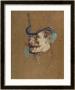 William Warrener (Study For 'The Englishman At The Moulin Rouge), 1892 by Henri De Toulouse-Lautrec Limited Edition Print