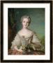 Portrait Of Madame Louise De France At Fontevrault, 1748 by Jean-Marc Nattier Limited Edition Print